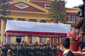 नवनिर्वाचित राष्ट्रपति पौडेलको शपथ ग्रहण शुरु 